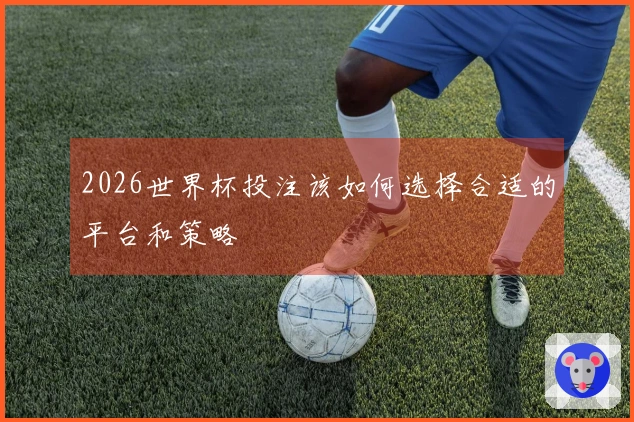 2026世界杯投注该如何选择合适的平台和策略